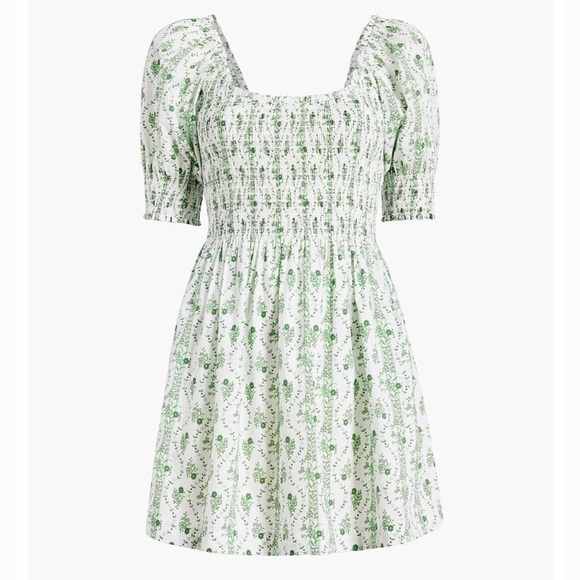 Hill House Dresses Hill House Home Naia Nap Green Vine Dress Poshmark